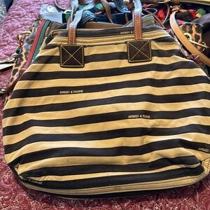 Dooney tote bag approx. 15”x 13”